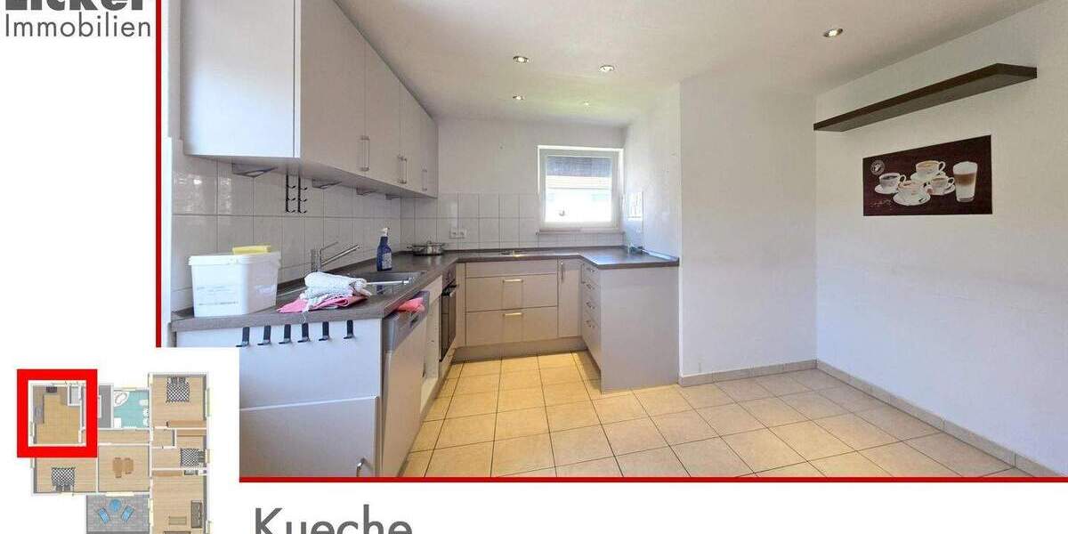 Etagenwohnung Auenwald Unterbrüden - 4 Zimmer, 118 m&sup2;, 297.000&euro; | Angebot:25773324