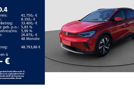 VW ID.4 11.925 km 41.750 &euro; Schwäbisch Gmünd 73525