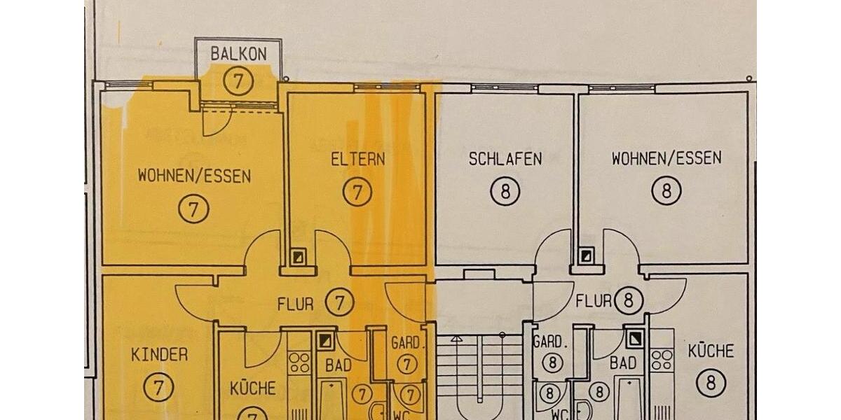 Etagenwohnung Lorch - 3 Zimmer, 63 m&sup2;, 179.900&euro; | Angebot:26026749