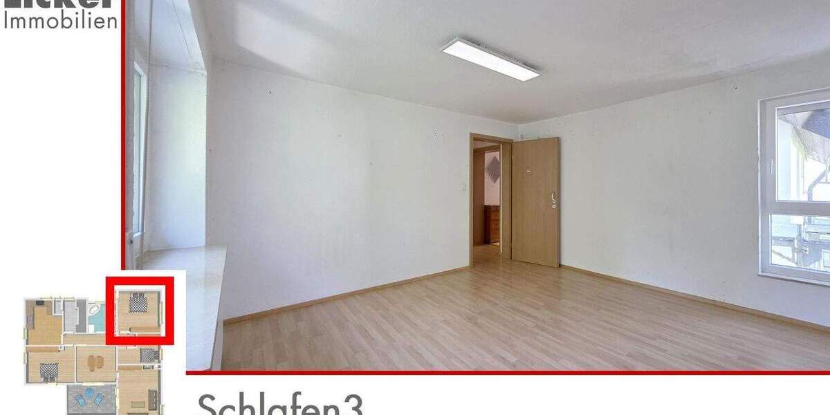 Etagenwohnung Auenwald Unterbrüden - 4 Zimmer, 118 m&sup2;, 297.000&euro; | Angebot:25773324