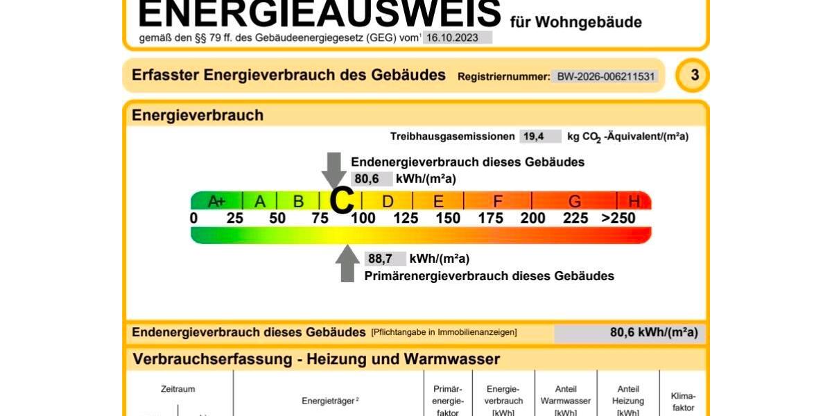 Dachgeschoßwohnung Remshalden - 2 Zimmer, 68 m&sup2;, 249.000&euro; | Angebot:26648096