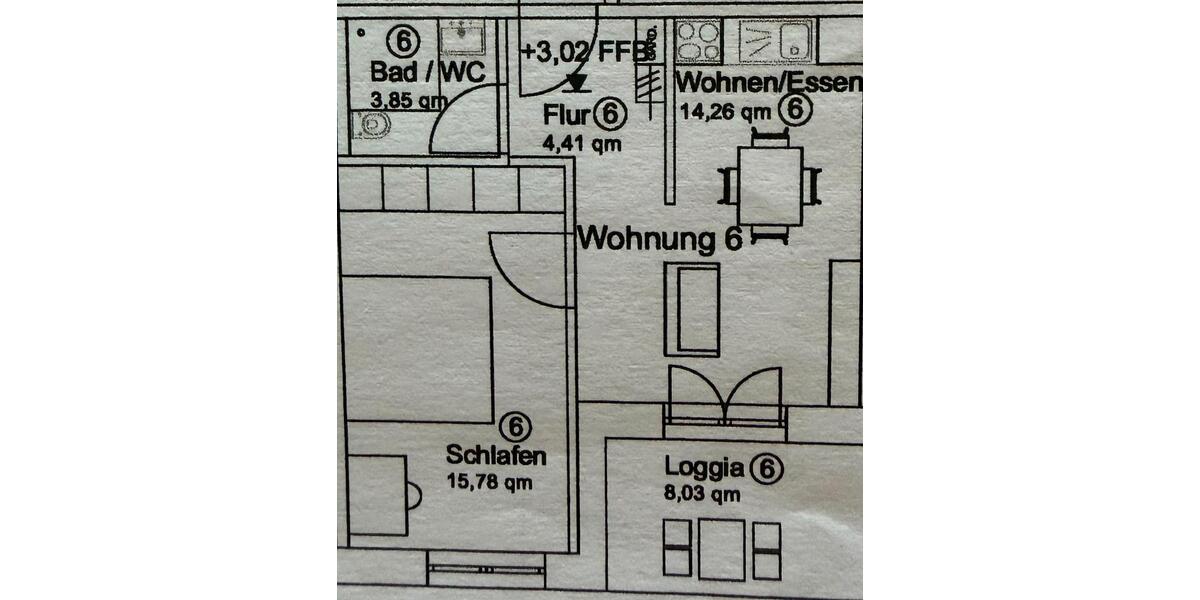 Etagenwohnung Eislingen (Fils) - 2 Zimmer, 44 m&sup2;, 199.000&euro; | Angebot:26610600