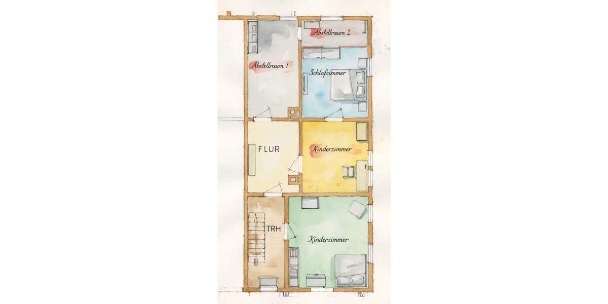 Einfamilienhaus Frickenhausen / Tischardt Tischardt - 6 Zimmer, 136 m&sup2;, 270.000&euro; | Angebot:25771587