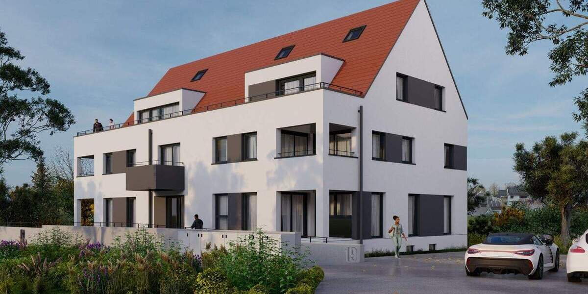 Etagenwohnung Römerstein Zainingen - 2 Zimmer, 45 m&sup2;, 600&euro; | Angebot:25675320