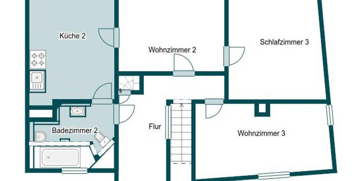 Einfamilienhaus Schwäbisch Gmünd Rechberg - 6 Zimmer, 144 m&sup2;, 149.000&euro; | Angebot:25958060