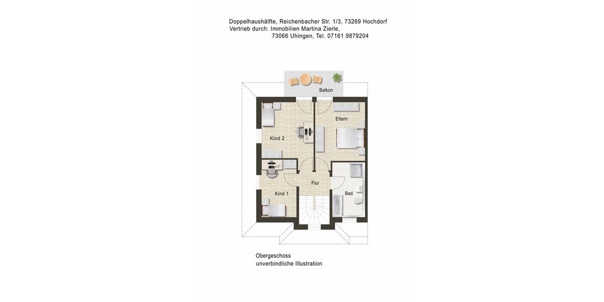 Doppelhaushälfte Hochdorf - 5 Zimmer, 150 m&sup2;, 759.000&euro; | Angebot:25738571