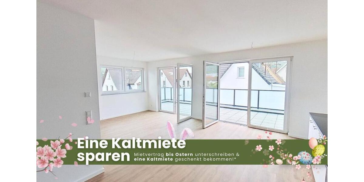Dachgeschoßwohnung Geislingen an der Steige - 3 Zimmer, 96 m&sup2;, 1.100&euro; | Angebot:24598650