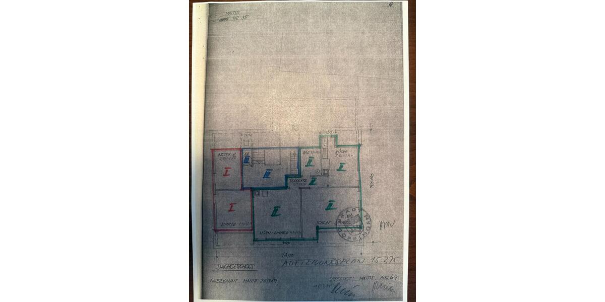 Dachgeschoßwohnung Göppingen Bruckwasen - 4 Zimmer, 84 m&sup2;, 840&euro; | Angebot:25944176