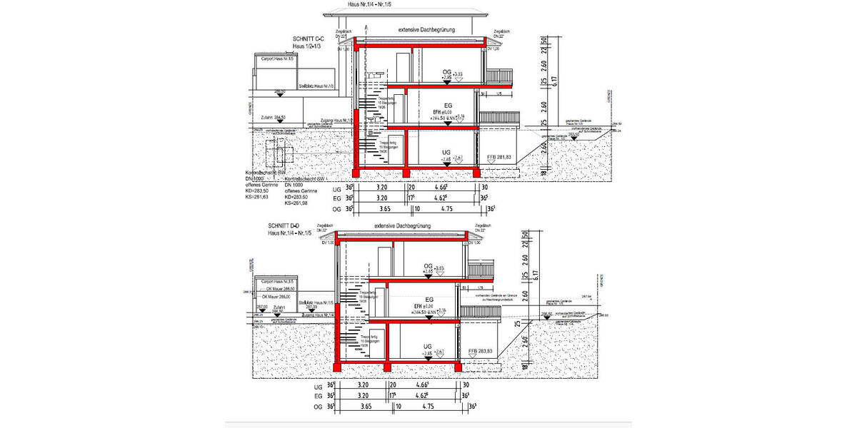 Doppelhaushälfte Hochdorf - 5 Zimmer, 150 m&sup2;, 759.000&euro; | Angebot:25738571