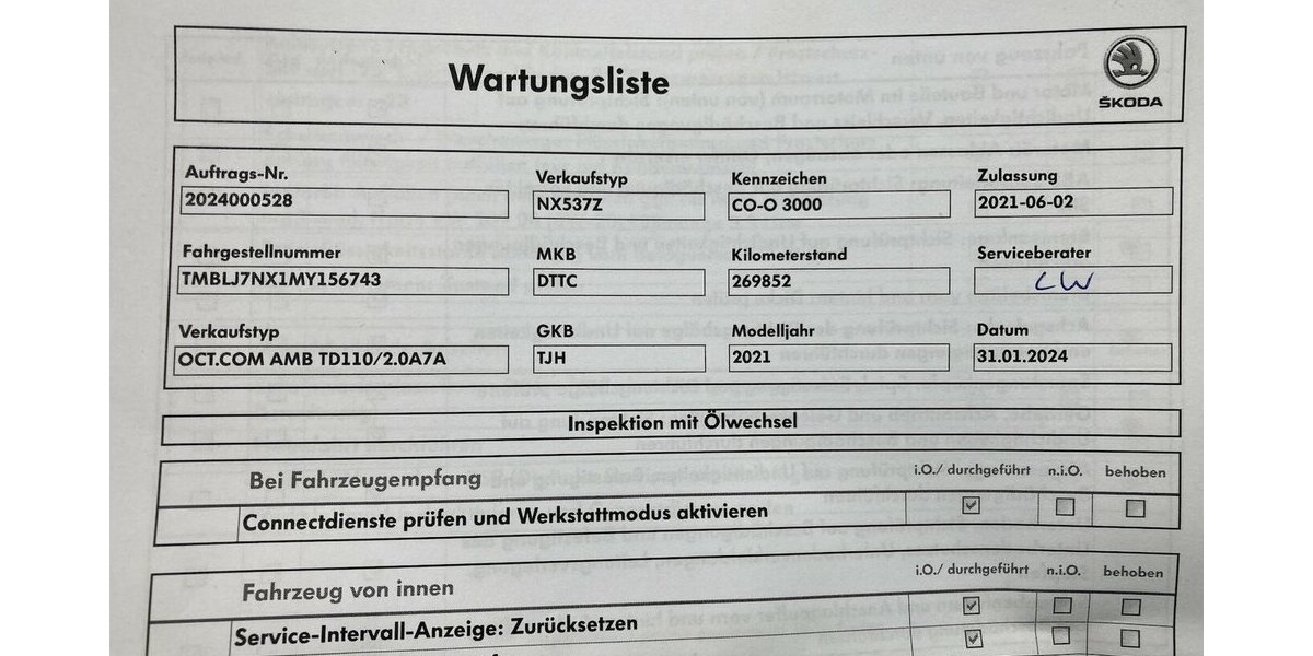 Skoda Octavia 4x4 Navi,LED,1.Hand,Standheizung* 294.972 km 15.750 &euro; Schorndorf 73614