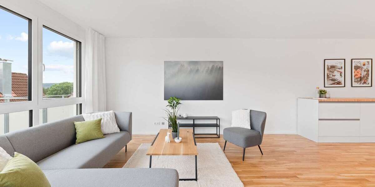 Etagenwohnung Rudersberg-Oberndorf Oberndorf - 3 Zimmer, 89 m&sup2;, 436.000&euro; | Angebot:22762479