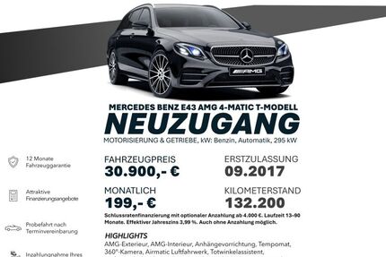 Mercedes-Benz E 43 AMG 132.300 km 30.900 &euro; Ebersbach an der Fils 73061