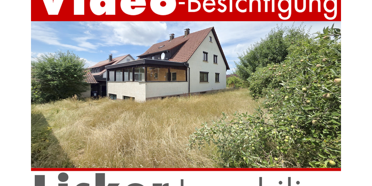 Einfamilienhaus Rudersberg - 7 Zimmer, 142 m&sup2;, 349.000&euro; | Angebot:26999517